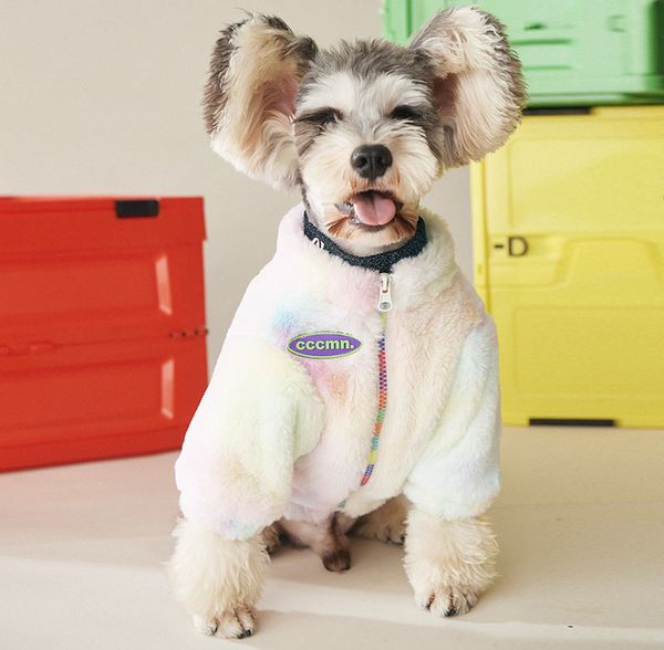 colorful dog coats teddy schnauzer pomeranian jackets outdoor travel walk dog pet dress up must clothes 
colorful dog coats teddy schnauzer pomeranian jackets outdoor travel walk dog pet dress up must clothes