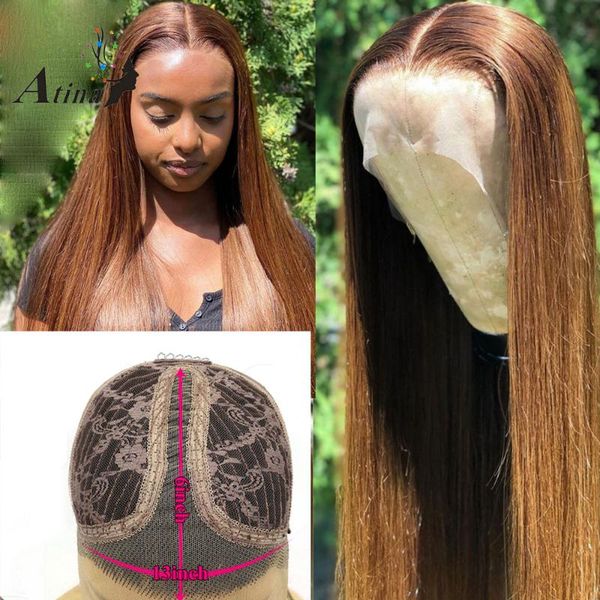 lace wigs brown colored straight pre plucked bleached knots hd transparent human hair wig brazilian remy glueless atina, Black;brown
lace wigs brown colored straight pre plucked bleached knots hd transparent human hair wig brazilian remy glueless atina, Black;brown