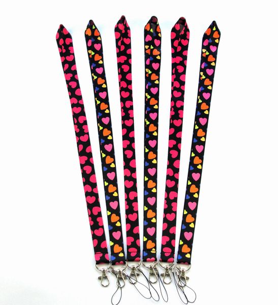 20pcs love heart lanyard for keychain id card pass gym mobile phone usb badge holder key ring neck straps accessories
20pcs love heart lanyard for keychain id card pass gym mobile phone usb badge holder key ring neck straps accessories