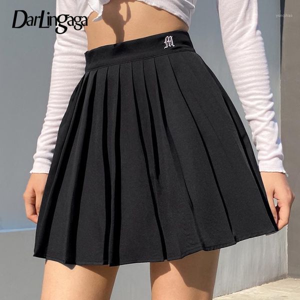 darlingaga casual white letter embroidery high waist woman skirts y2k summer fashion pleated skirt short 2020 girls mini skirt1, Black
darlingaga casual white letter embroidery high waist woman skirts y2k summer fashion pleated skirt short 2020 girls mini skirt1, Black