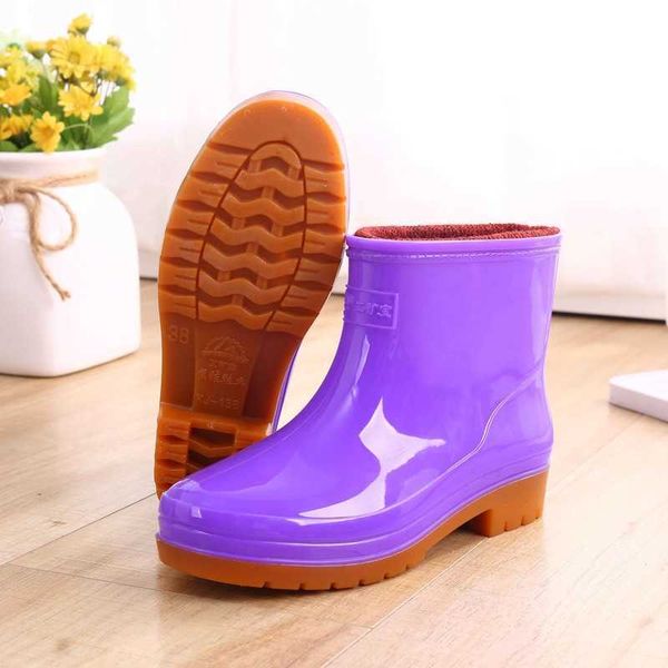 elling plush rain boots women's short work shoes waterproof warm anti-slip kitchen rubber shoe winter booties woman designer classic lu, Black
elling plush rain boots women's short work shoes waterproof warm anti-slip kitchen rubber shoe winter booties woman designer classic lu, Black