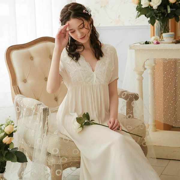 roseheart white women homewear female sleepwear nightdress long lace v neck nightwear homewear nightgown sleepwear court1, Black;red
roseheart white women homewear female sleepwear nightdress long lace v neck nightwear homewear nightgown sleepwear court1, Black;red