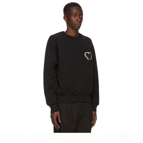 20fw autumn winter sweater heart embroidery sweatshirt crewneck pullover high street men women fashion simple solid hoodies hfymwy614, Black
20fw autumn winter sweater heart embroidery sweatshirt crewneck pullover high street men women fashion simple solid hoodies hfymwy614, Black