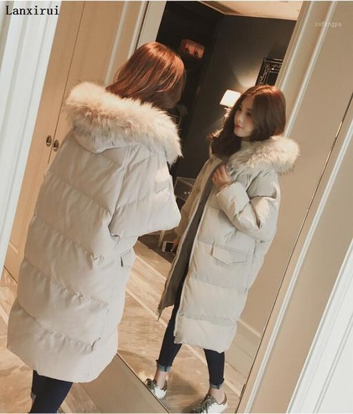 new oversized coats thick winter jacket women hooded fur collar down cotton coat long jacket female parkas mujer maxi coats1, Black
new oversized coats thick winter jacket women hooded fur collar down cotton coat long jacket female parkas mujer maxi coats1, Black