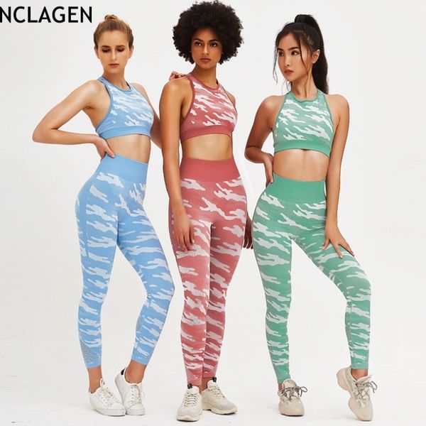 nclagen women camo camouflage yoga suit sportswear gym sport push-up crop tank bra workout high waist leggings fitness sets y200904, Gray
nclagen women camo camouflage yoga suit sportswear gym sport push-up crop tank bra workout high waist leggings fitness sets y200904, Gray