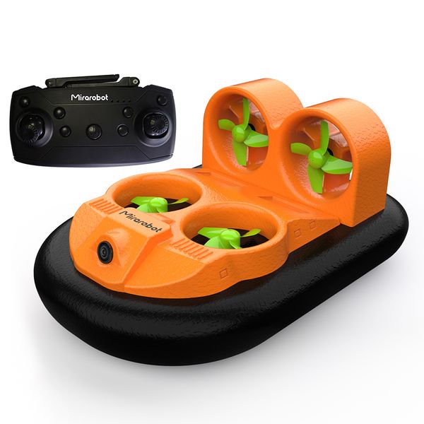 Mini RC Boat GV160 LED EPP 2.4G High Speed Ground Effect Amphibious Anti-crashed Micro RC Boat Vehicle Hovercraft for Kids, Black
Mini RC Boat GV160 LED EPP 2.4G High Speed Ground Effect Amphibious Anti-crashed Micro RC Boat Vehicle Hovercraft for Kids, Black