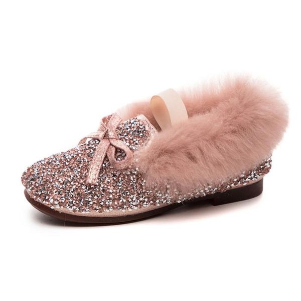 ulknn leather shoes for children autumn winter fur velvet girls princess footweats kids cotton-padded round toe comfortable bow, Black;grey
ulknn leather shoes for children autumn winter fur velvet girls princess footweats kids cotton-padded round toe comfortable bow, Black;grey
