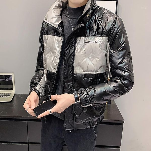 winter men jacket splicing thicken zipper parka keep warm casual overcoat turndown collar streetwear ropa para hombre 20201, Black
winter men jacket splicing thicken zipper parka keep warm casual overcoat turndown collar streetwear ropa para hombre 20201, Black