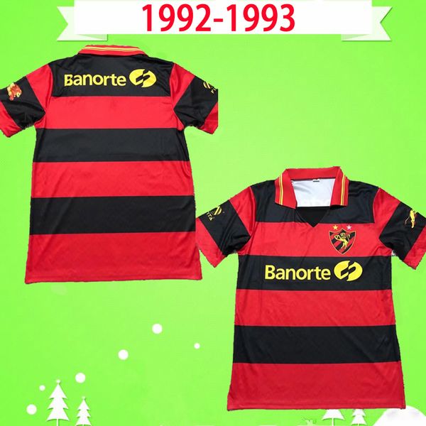 retro 1992 1993 sport recife soccer jerseys classic sport club do recife football shirts home red black 92 93 vintage camiseta de futbol, Black;yellow
retro 1992 1993 sport recife soccer jerseys classic sport club do recife football shirts home red black 92 93 vintage camiseta de futbol, Black;yellow