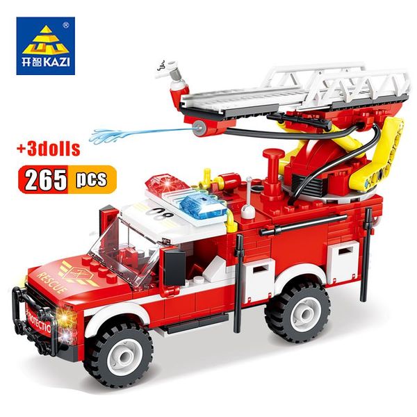 kazi 265pcs fire fighting trucks car building blocks city rescue fire truck firefighter figures bricks children education toys wmtxet
kazi 265pcs fire fighting trucks car building blocks city rescue fire truck firefighter figures bricks children education toys wmtxet