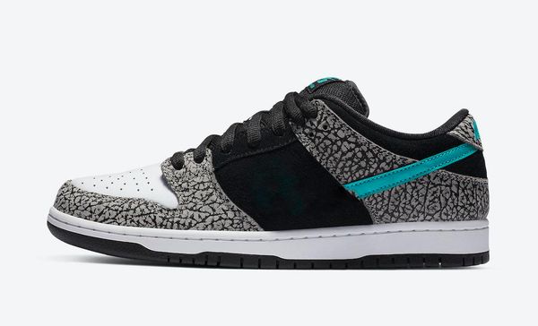 2020 authentic sb elephant low dunk medium grey black white clear jade men women sports shoes sneakers with original box
2020 authentic sb elephant low dunk medium grey black white clear jade men women sports shoes sneakers with original box