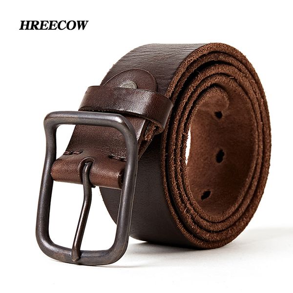 men's genuine leather belt designer belts men luxury strap fashion vintage pin buckle for jeans store star products 201110, Black;brown 
men's genuine leather belt designer belts men luxury strap fashion vintage pin buckle for jeans store star products 201110, Black;brown