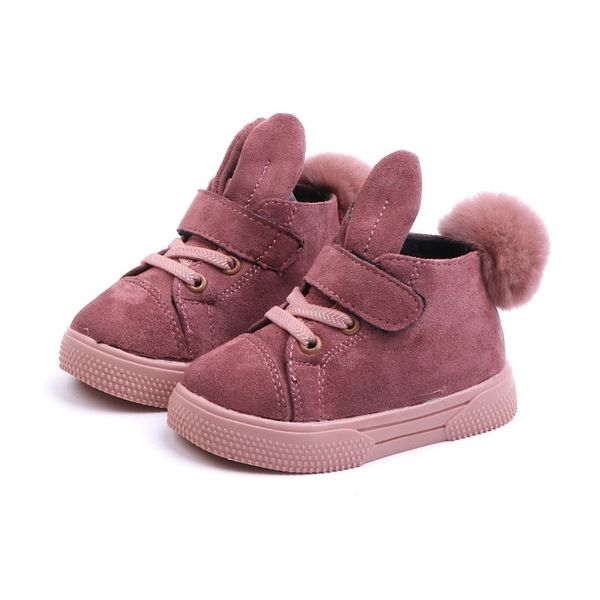 cozulma baby girl warm plush lining sport shoes kids rabbit ear fashion sneakers children non-slip flat casual shoes size 21-30 y201028, Black
cozulma baby girl warm plush lining sport shoes kids rabbit ear fashion sneakers children non-slip flat casual shoes size 21-30 y201028, Black