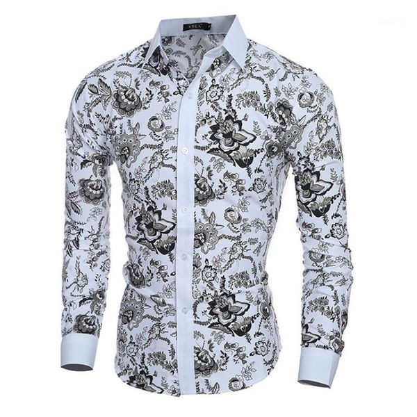 men flower shirt long sleeve 3d printing blouse casual slim fit hawaiian dress shirts camisa masculina chemise homme shirt men1, White;black
men flower shirt long sleeve 3d printing blouse casual slim fit hawaiian dress shirts camisa masculina chemise homme shirt men1, White;black