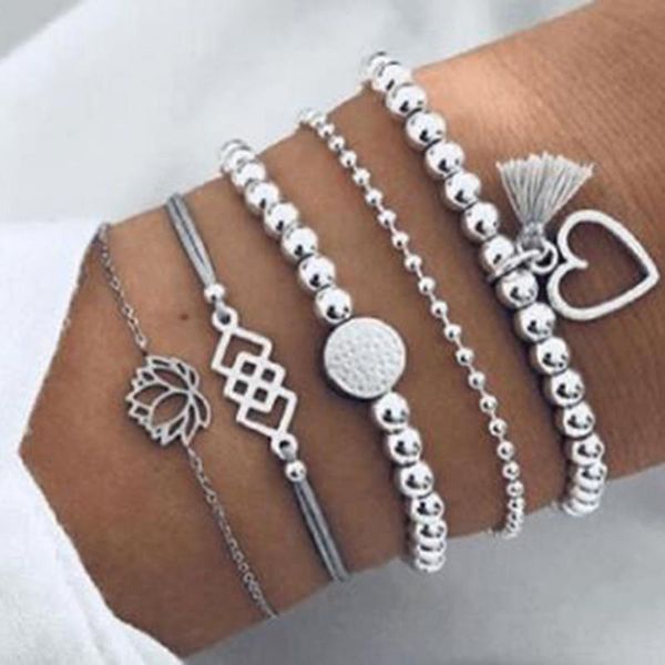 otoky bracelet individual lotus square love beads alloy bracelet 5 piece jewelry bracelets for women bracelets femme 19may09, Black
otoky bracelet individual lotus square love beads alloy bracelet 5 piece jewelry bracelets for women bracelets femme 19may09, Black