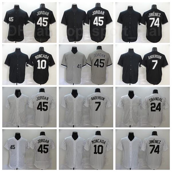 2020 men baseball 10 yoan moncada jersey 79 jose abreu 7 tim anderson 24 yasmani grandal home black white all stithced pinstripe flexbase, Blue;black
2020 men baseball 10 yoan moncada jersey 79 jose abreu 7 tim anderson 24 yasmani grandal home black white all stithced pinstripe flexbase, Blue;black