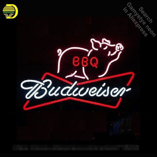 neon sign for budweise bbq pig meats neon bulb sign beer bar club neon lights sign glass tube iconic custom design cerveja
neon sign for budweise bbq pig meats neon bulb sign beer bar club neon lights sign glass tube iconic custom design cerveja