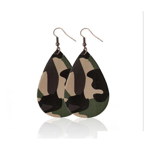 new stylish teardrop leather pendant earring leopard water droplets charm dangle earring sqcpnw queen66, Silver
new stylish teardrop leather pendant earring leopard water droplets charm dangle earring sqcpnw queen66, Silver