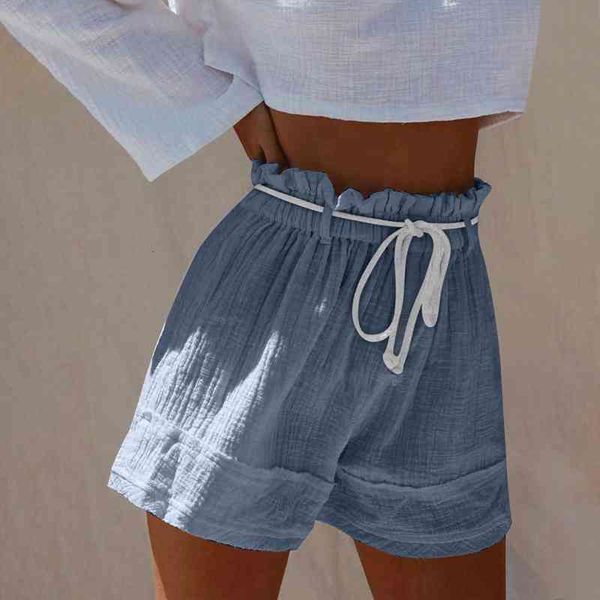 solid color casual women short pants simple drawstring pockets summer elastic waist loose home fashion streetwear ladies pant, White;black
solid color casual women short pants simple drawstring pockets summer elastic waist loose home fashion streetwear ladies pant, White;black