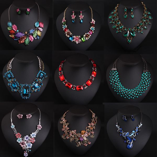 jewelry high end necklace short clavicle exaggerated dress set dinner women fashion luxury accessories, Silver
jewelry high end necklace short clavicle exaggerated dress set dinner women fashion luxury accessories, Silver