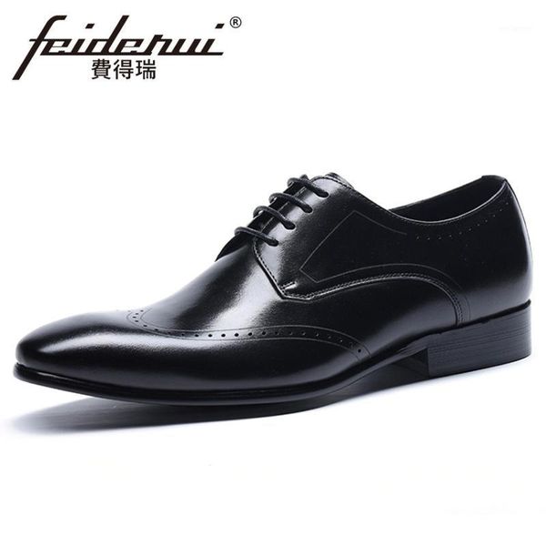 2020 british designer genuine leather men's carved formal dress flats round toe lace up man wingtip brogue shoes for suit hms1831, Black
2020 british designer genuine leather men's carved formal dress flats round toe lace up man wingtip brogue shoes for suit hms1831, Black