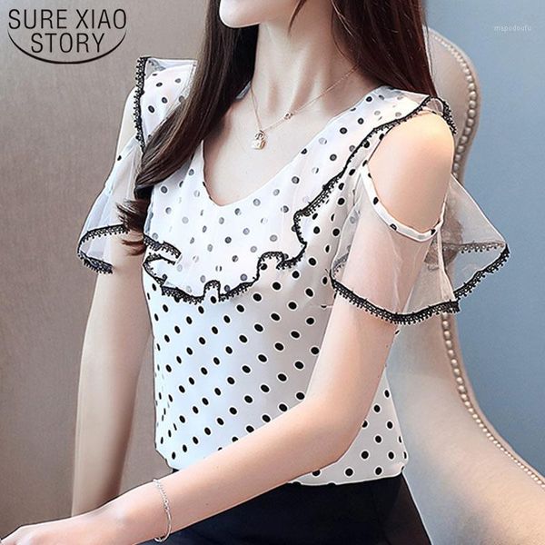 2019 ladies harajuku white red blouse shirts ruffles chiffon blouse fashion women and polka dot v-neck 3687 501
2019 ladies harajuku white red blouse shirts ruffles chiffon blouse fashion women and polka dot v-neck 3687 501