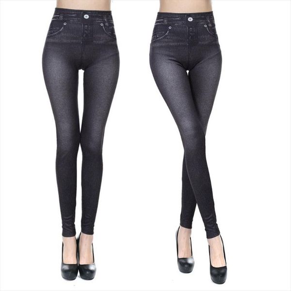 women fleece lined winter jeggings faux jeans seamless high waist slim fashion jeggings leggings women fitness pants, Black
women fleece lined winter jeggings faux jeans seamless high waist slim fashion jeggings leggings women fitness pants, Black