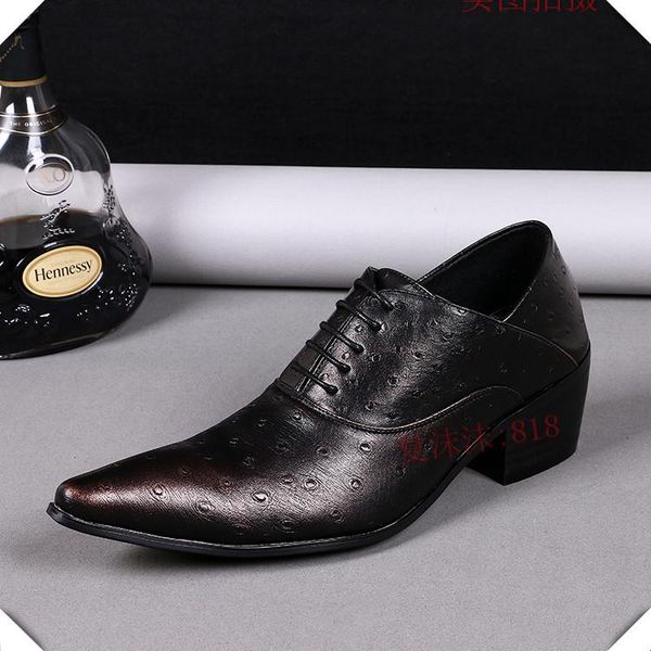 christia bella steady men formal genuine leather oxfords shoes business party prom men leather shoes italian designer large size, Black
christia bella steady men formal genuine leather oxfords shoes business party prom men leather shoes italian designer large size, Black