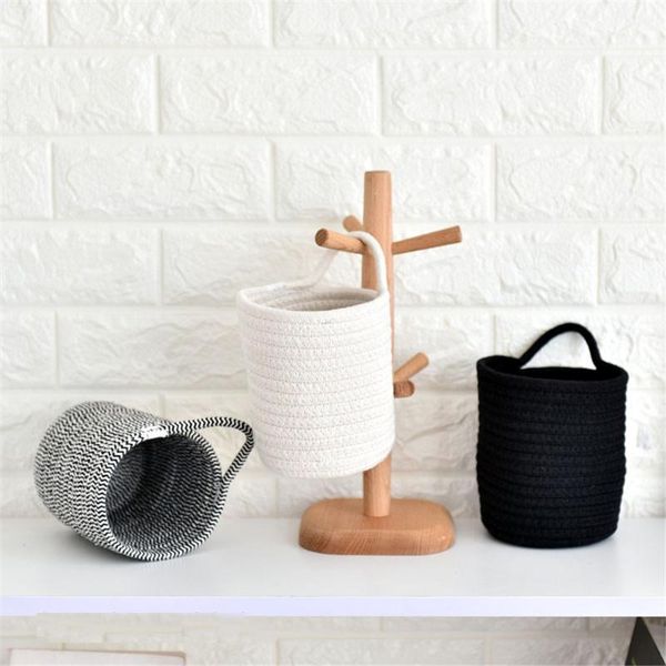 storage baskets chic cotton line woven hanging basket mini cosmetic box dressing table sundries finishing bucket organizer frame
storage baskets chic cotton line woven hanging basket mini cosmetic box dressing table sundries finishing bucket organizer frame