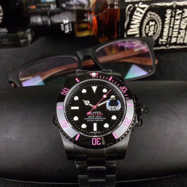 mens sport watches pink lady special edition 40mm pink ceramic ring automatic machine original strap luxury waterproof watches, Slivery;brown
mens sport watches pink lady special edition 40mm pink ceramic ring automatic machine original strap luxury waterproof watches, Slivery;brown