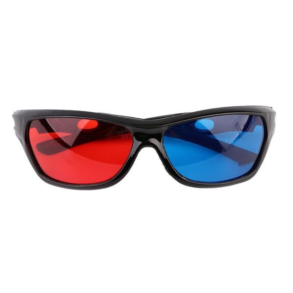 new universal plastic glasses black frame red blue 3d visoin glass for dimensional anaglyph movie game dvd video tv
new universal plastic glasses black frame red blue 3d visoin glass for dimensional anaglyph movie game dvd video tv
