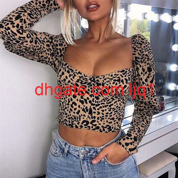 stylish leopard print ladies blouses and women blouse summer crop women long sleeve shirts casual female clothing, White
stylish leopard print ladies blouses and women blouse summer crop women long sleeve shirts casual female clothing, White