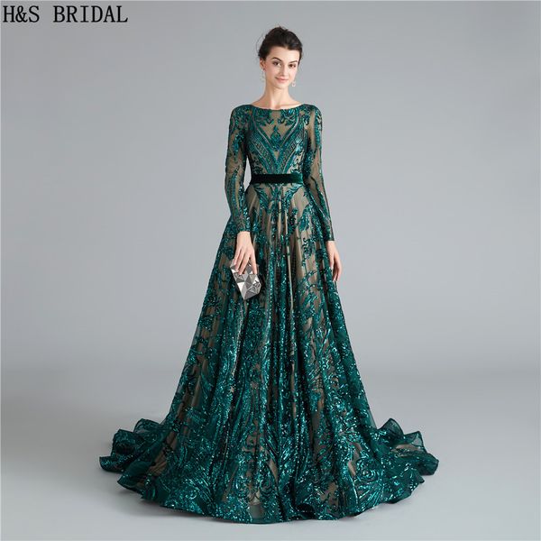 dark green long sleeves prom dresses sequins dress prom backless prom dresses 2019 evening gowns robe de soiree formal dress, Black
dark green long sleeves prom dresses sequins dress prom backless prom dresses 2019 evening gowns robe de soiree formal dress, Black
