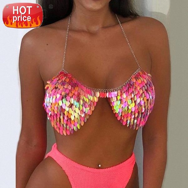 halter sequined scales handcrafted crop backless fish scale metal chain tank nightclub beach summer for women 2019 #yp4p, White
halter sequined scales handcrafted crop backless fish scale metal chain tank nightclub beach summer for women 2019 #yp4p, White