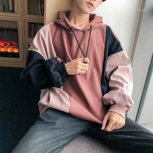 hoodies for men hooded patchwork oversize simple all-match korean style sweatshirts mens trendy harajuku students chic pullovers1, Black
hoodies for men hooded patchwork oversize simple all-match korean style sweatshirts mens trendy harajuku students chic pullovers1, Black