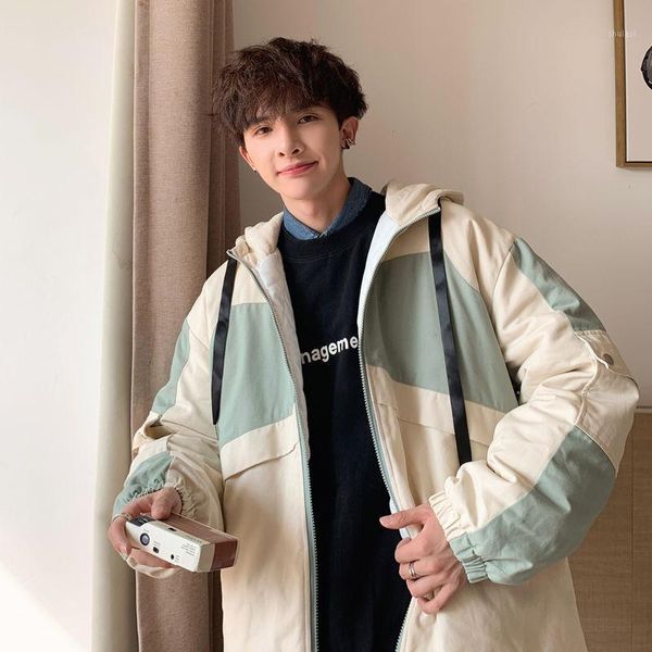 men's cotton-padded clothes 2020 autumn-winter new solid-color plat thickened cotton-padded clothes casual youth men's wear1, Black
men's cotton-padded clothes 2020 autumn-winter new solid-color plat thickened cotton-padded clothes casual youth men's wear1, Black