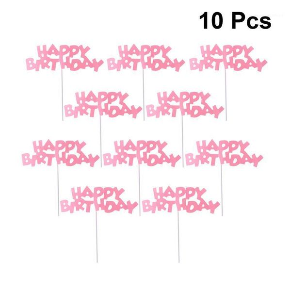 other festive & party supplies 10pcs pink happy birthday cake ers cute cupcake picks dessert decoration for girls party1
other festive & party supplies 10pcs pink happy birthday cake ers cute cupcake picks dessert decoration for girls party1