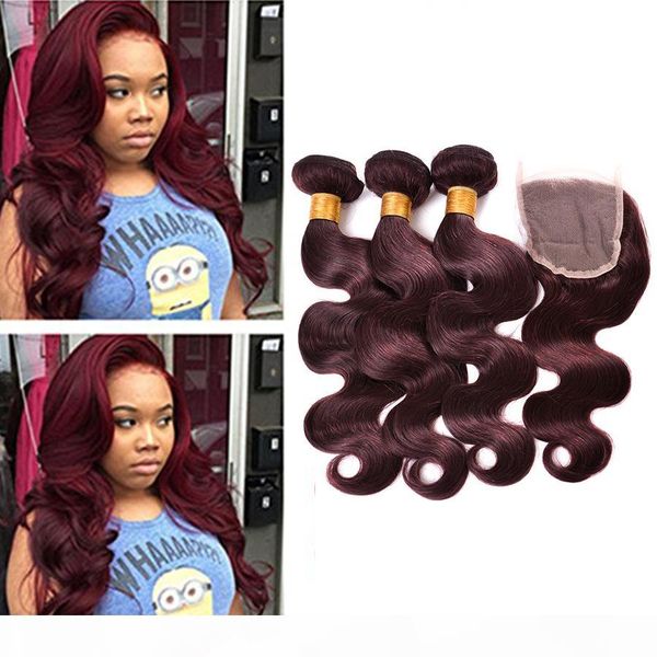 8a grade brazilian 99j hair weaves with lace closure wine red body wave human hair bundles with 4x4 lace closure 3pcs lot, Black;brown
8a grade brazilian 99j hair weaves with lace closure wine red body wave human hair bundles with 4x4 lace closure 3pcs lot, Black;brown
