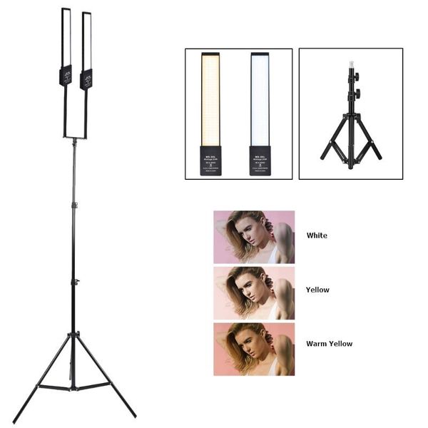 flash heads po studio double arms fill led strip light 3200-5500k bulb dimmable stepless with 2m tripod for youtube
flash heads po studio double arms fill led strip light 3200-5500k bulb dimmable stepless with 2m tripod for youtube