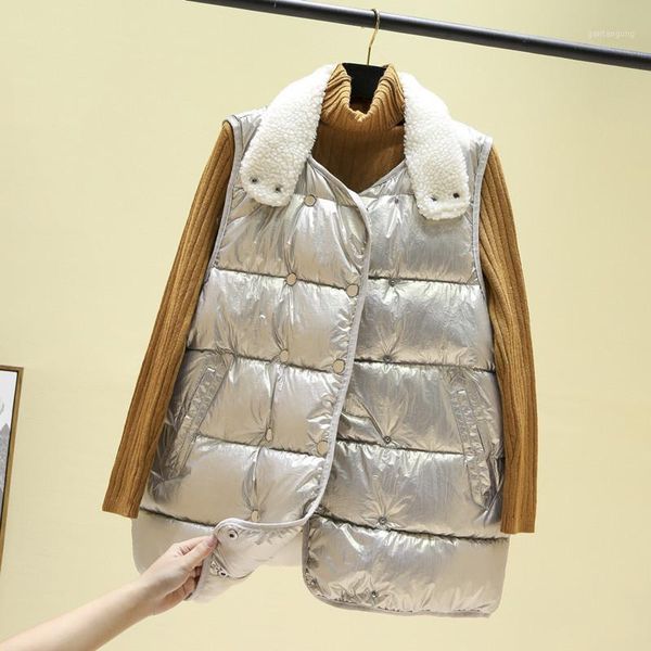 women's vest autumn winter coat women parka down cotton sleeveless jacket outerwear vests of women parkas kj38681, Black;white
women's vest autumn winter coat women parka down cotton sleeveless jacket outerwear vests of women parkas kj38681, Black;white
