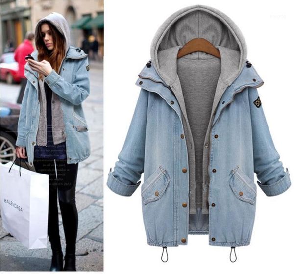 winter jacket women clothes coat trench coat jaqueta feminina autumn denim cappotto donna hooded denim outwear veste1, Black;brown
winter jacket women clothes coat trench coat jaqueta feminina autumn denim cappotto donna hooded denim outwear veste1, Black;brown