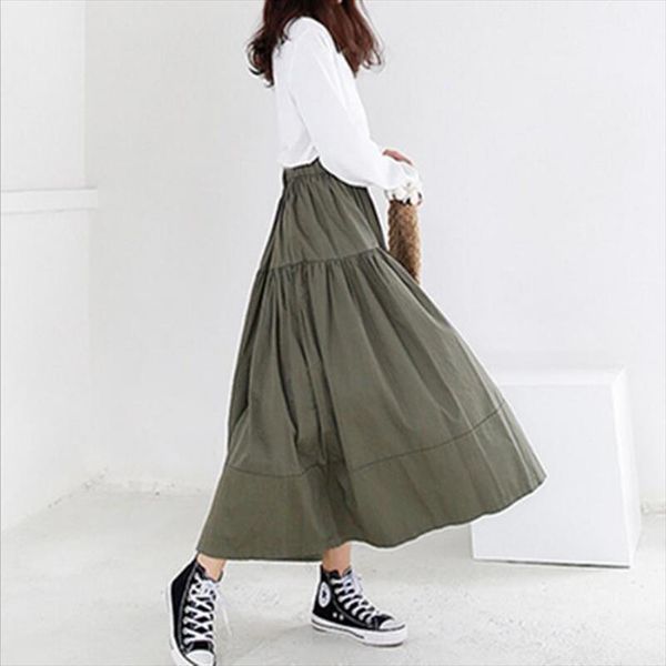 summer autumn women long skirts 2020 solid elegant high elastic waist a line maxi skirt plus size skirts m 7xl black khaki
summer autumn women long skirts 2020 solid elegant high elastic waist a line maxi skirt plus size skirts m 7xl black khaki