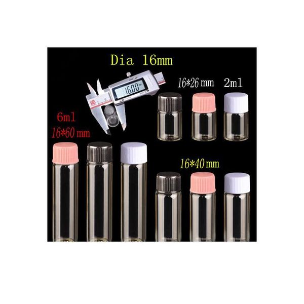 16*40*8mm 4ml glass bottles with plastic screw cap transparent leakage-proof mini empty plastic bottles jar bbyzid
16*40*8mm 4ml glass bottles with plastic screw cap transparent leakage-proof mini empty plastic bottles jar bbyzid