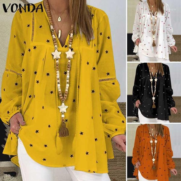 plus size blouse women vonda 2020 vintage v neck star printed autumn long lantern sleeve shirts beach casual party blusas1, White
plus size blouse women vonda 2020 vintage v neck star printed autumn long lantern sleeve shirts beach casual party blusas1, White