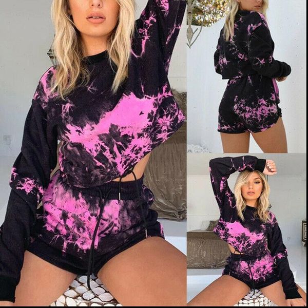 summer 2pcs set women jogger ladies casual tracksuit sweatshirt shorts sets running long sleeve sport pants wear, Gray
summer 2pcs set women jogger ladies casual tracksuit sweatshirt shorts sets running long sleeve sport pants wear, Gray