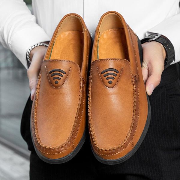 38-45 men casual shoes mens loafers moccasins breathable slip on black driving shoes men beach sapatos
38-45 men casual shoes mens loafers moccasins breathable slip on black driving shoes men beach sapatos