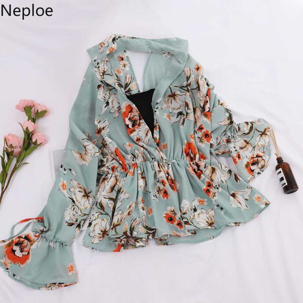 nepole 2021 spring summer two pieces flower print shirt fashion sweet women flare sleeve blouse modis ruffles casual 80050 sh190803, White
nepole 2021 spring summer two pieces flower print shirt fashion sweet women flare sleeve blouse modis ruffles casual 80050 sh190803, White