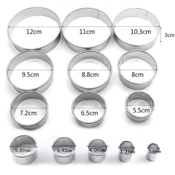14pcs round circle moulds stainless steel baking tools making cakes diy molds set j2y 14p jllfca
14pcs round circle moulds stainless steel baking tools making cakes diy molds set j2y 14p jllfca