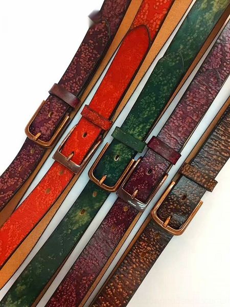 50efq women's casual belt women's korean style belt colored ribbon 3.0 wide first layer cowhide ribbon eajp0, Black;brown
50efq women's casual belt women's korean style belt colored ribbon 3.0 wide first layer cowhide ribbon eajp0, Black;brown