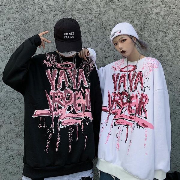 autumn winter harajuku style dark black round neck print long-sleeved fleece sweatshirt for men and women thin and thick two1
autumn winter harajuku style dark black round neck print long-sleeved fleece sweatshirt for men and women thin and thick two1